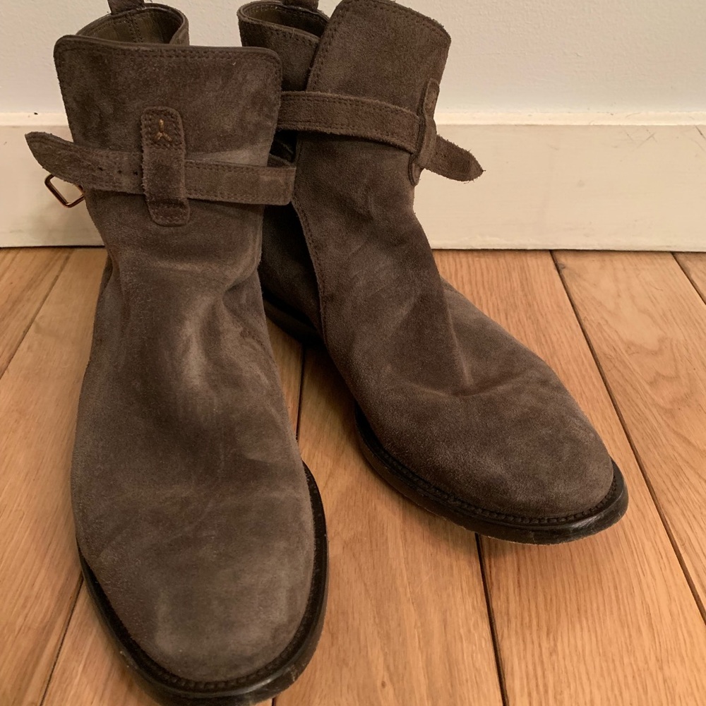 Bally Hobston Mens Suede Ankle Boots EU6 US7 Shoes